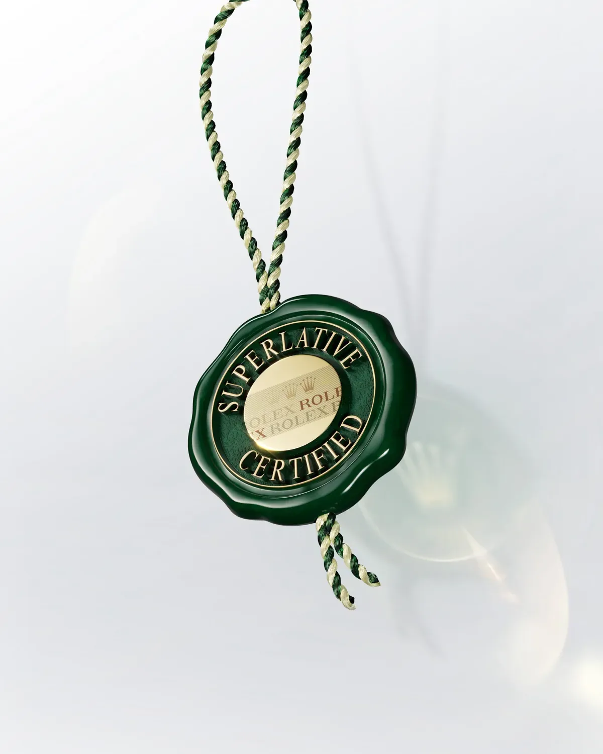 Rolex Superlative Certified-sigill