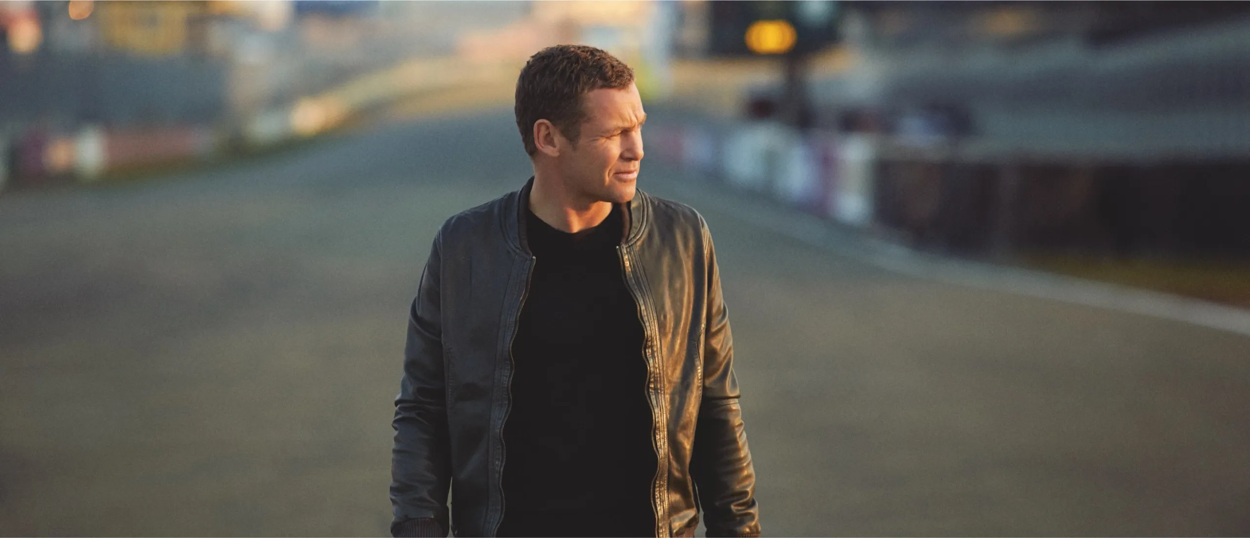 Tom Kristensen på Le Mans racingbana